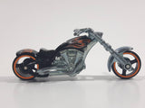 2009 Hot Wheels OCC Splitback Motorcycle Black Die Cast Toy Car Vehicle