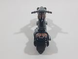 2009 Hot Wheels OCC Splitback Motorcycle Black Die Cast Toy Car Vehicle