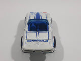 2012 Hot Wheels Main Street '65 Corvette Convertible White Die Cast Toy Car Vehicle