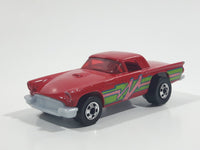 1991 Hot Wheels '57 T-Bird Red Die Cast Toy Classic Car Vehicle McDonald's Happy Meal