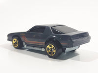 2013 Hot Wheels Muscle Mania Camaro Z28 Flat Dark Grey Die Cast Toy Car Vehicle