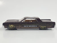 2017 Hot Wheels HW Art Cars '64 Continental Metalflake Dark Brown Die Cast Toy Car Vehicle