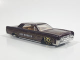 2017 Hot Wheels HW Art Cars '64 Continental Metalflake Dark Brown Die Cast Toy Car Vehicle