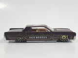 2017 Hot Wheels HW Art Cars '64 Continental Metalflake Dark Brown Die Cast Toy Car Vehicle