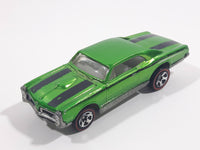 2006 Hot Wheels Classics 2 '67 Pontiac GTO Spectraflame Green Die Cast Toy Muscle Car Vehicle Red Line Wheels