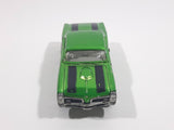 2006 Hot Wheels Classics 2 '67 Pontiac GTO Spectraflame Green Die Cast Toy Muscle Car Vehicle Red Line Wheels