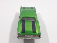 2006 Hot Wheels Classics 2 '67 Pontiac GTO Spectraflame Green Die Cast Toy Muscle Car Vehicle Red Line Wheels