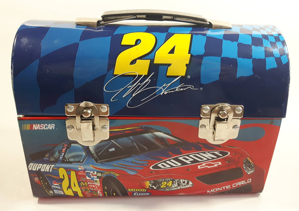 NASCAR Du Pont Motorsports Driver #24 Jeff Gordon Tin Metal Lunch Box