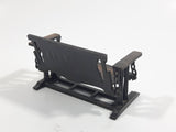 Vintage 1976 Durham Industries Holly Hobbie "Old Fashioned Collectors Miniatures" No. 35 Die Cast Metal Antique Bench Swing