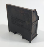 Vintage 1975 Durham Industries Holly Hobbie "Old Fashioned Collectors Miniatures" No. 11 Die Cast Metal Antique Roll Top Desk That Opens