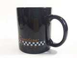 1997 H-D Harley Davidson Motor Cycles Black Ceramic Coffee Mug Cup