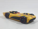 2013 Hot Wheels HW Racing Track Aces GM Chevroletor Yellow Die Cast Toy Car Vehicle