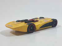 2013 Hot Wheels HW Racing Track Aces GM Chevroletor Yellow Die Cast Toy Car Vehicle