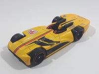 2013 Hot Wheels HW Racing Track Aces GM Chevroletor Yellow Die Cast Toy Car Vehicle