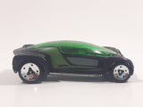 2008 Hot Wheels Hybrid Racers 2002 Autonomy Concept Black Die Cast Toy Car Vehicle with Removable Body