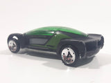 2008 Hot Wheels Hybrid Racers 2002 Autonomy Concept Black Die Cast Toy Car Vehicle with Removable Body