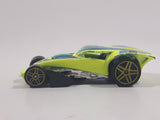 2008 Hot Wheels Web Trading Cards Brutalistic Fluorescent Light Green Yellow Die Cast Toy Car Vehicle