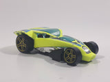 2008 Hot Wheels Web Trading Cards Brutalistic Fluorescent Light Green Yellow Die Cast Toy Car Vehicle