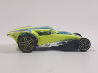 2008 Hot Wheels Web Trading Cards Brutalistic Fluorescent Light Green Yellow Die Cast Toy Car Vehicle