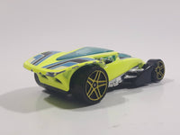 2008 Hot Wheels Web Trading Cards Brutalistic Fluorescent Light Green Yellow Die Cast Toy Car Vehicle