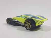 2008 Hot Wheels Web Trading Cards Brutalistic Fluorescent Light Green Yellow Die Cast Toy Car Vehicle