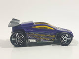 2010 Hot Wheels Trick Tracks Spectyte Purple Die Cast Toy Race Car Vehicle