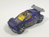 2010 Hot Wheels Trick Tracks Spectyte Purple Die Cast Toy Race Car Vehicle