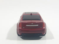 2013 Hot Wheels HW Showroom Asphalt Assault '09 Cadillac CTS-V Metallic Maroon Die Cast Toy Luxury Car Vehicle