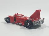 2011 Hot Wheels HW Video Game Heroes Jet Threat 4.0 Red Die Cast Toy Car Vehicle - No Wings