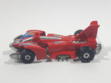 2011 Hot Wheels HW Video Game Heroes Jet Threat 4.0 Red Die Cast Toy Car Vehicle - No Wings