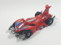 2011 Hot Wheels HW Video Game Heroes Jet Threat 4.0 Red Die Cast Toy Car Vehicle - No Wings