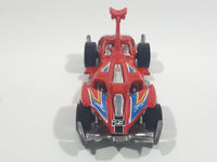 2011 Hot Wheels HW Video Game Heroes Jet Threat 4.0 Red Die Cast Toy Car Vehicle - No Wings