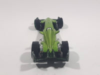 2008 Hot Wheels Hybrid Racers F-Racer Light Green Die Cast Toy Race Car Vehicle