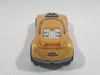 2008 Hot Wheels Triple Stunt Starter Set Chicane Yellow Gold Die Cast Toy Race Car Vehicle