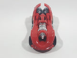 2011 Hot Wheels Attack Pack Power Rocket Red Die Cast Toy  Car Vehicle