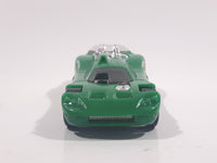 2012 Hot Wheels Spine Busters Green Die Cast Toy Car Vehicle