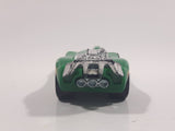 2012 Hot Wheels Spine Busters Green Die Cast Toy Car Vehicle