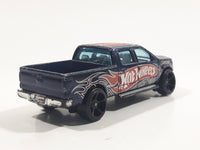 2009 Hot Wheels 2009 Ford F-150 Truck Dark Blue Die Cast Toy Car Vehicle