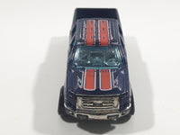 2009 Hot Wheels 2009 Ford F-150 Truck Dark Blue Die Cast Toy Car Vehicle