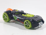 2013 Hot Wheels Road Rocket Rocket Fire Black Die Cast Toy Car Vehicle