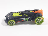 2013 Hot Wheels Road Rocket Rocket Fire Black Die Cast Toy Car Vehicle