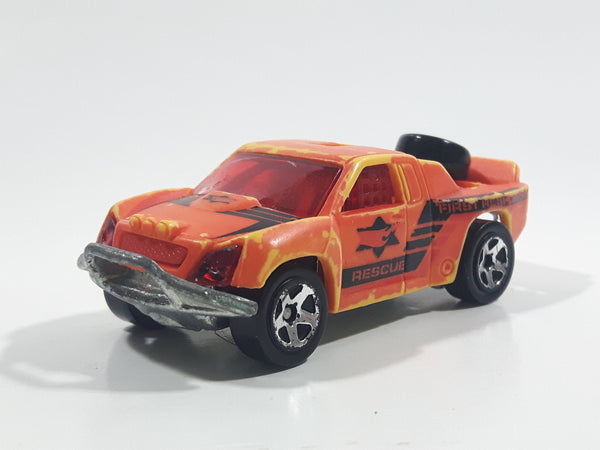 2009 Hot Wheels Color Shifters Off Track Baja Truck Yellow Orange Die Cast Toy Car Vehicle