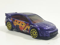 2015 Hot Wheels Graffiti Rides '08 Ford Focus Purple Die Cast Toy Car Vehicle