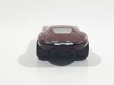 2009 Hot Wheels Fast FeLion Burgundy Maroon Dark Red Die Cast Toy Car Vehicle