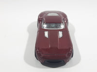 2009 Hot Wheels Fast FeLion Burgundy Maroon Dark Red Die Cast Toy Car Vehicle