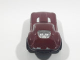 2009 Hot Wheels Fast FeLion Burgundy Maroon Dark Red Die Cast Toy Car Vehicle