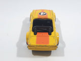 2011 Hot Wheels Track Stars Triumph TR6 Yellow #4 Die Cast Toy Race Car Vehicle