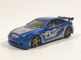 2009 Hot Wheels Dream Garage AMG Mercedes CLK DTM Blue Die Cast Toy Car Vehicle