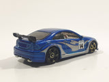 2009 Hot Wheels Dream Garage AMG Mercedes CLK DTM Blue Die Cast Toy Car Vehicle