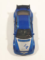 2009 Hot Wheels Dream Garage AMG Mercedes CLK DTM Blue Die Cast Toy Car Vehicle